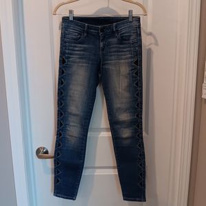 Guess Skinny Jeans with lace inserts - Size 26‎